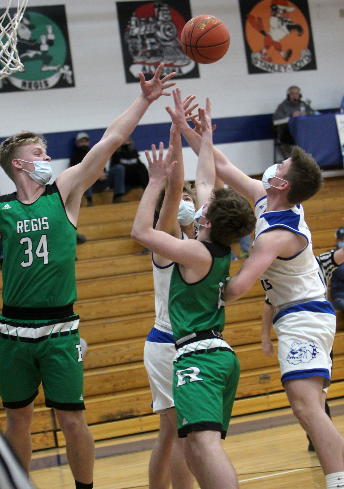 Eau Claire Regis at McDonell boys basketball 12-29-20